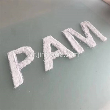 Papier de polyacrylamide de Pam de poudre blanche faisant le produit chimique